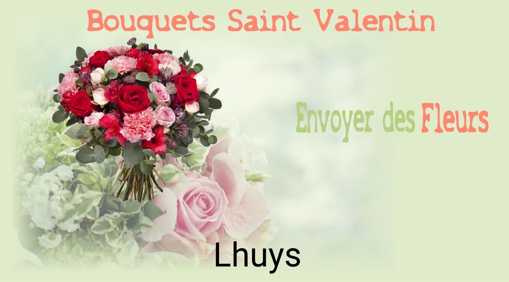 Roses de Saint-Valentin livrées à Lhuys